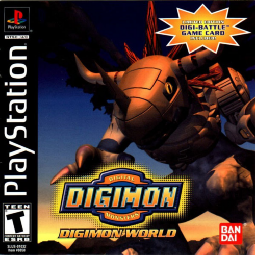 Digimon World (USA) Cover